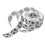 1000Pcs Multi Round Scratch-Off Stickers Paper for & Prizes 6