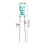 Beginner Friendly Kids Chopsticks Set Comes In Convenient-Green 4