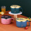 Spacious 304 Nonrust Steel Pastas Bowl With Removable-Gray 5