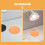 20Pcs Orange Warm Light Filter Sheets Pet Self-Adhesive Lighting Gels 5