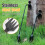 Weed Puller Tool with Ergonomic Long Handle, 4Tine Garden Weeding Tool for Deep Root Removal 13.7in 4
