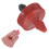 60Pcs Red Inline Drip Emitters 0.5gph Constant Flow Garden Irrigation 6