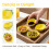 4Pcs Ceramic Lemon Shape Fruit Bowls Multipurpose Serving Plates 4