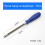 3pcs 7mm Flexible Hex Screwdriver 90 Degree Bendable Nutdriver Hex Socket Hose Clamp Screw Driver Hand Tools 9