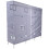 Portable Fabric Wardrobe Closet Grey Steel Frame Clothes Organizer 11
