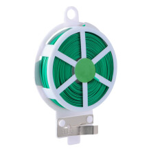 3 Rolls Flexible Garden Plant Ties with Builtin Cutter, Reusable Support Straps for Vines and Flowers