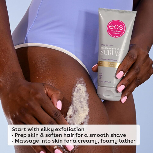 eos Skin Collection Scrub-Vanilla Cashmere  7 floz 2