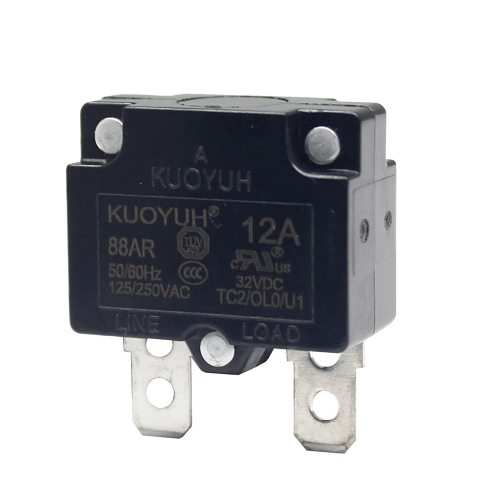 Dc Circuit Breaker 10A Automatic Reset Battery Overload Protector For Car Rv Boat 12V 24V 9330225855767