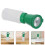 10.14oz Green Plastic Cow Teat Dip Cup with Anti Backflow Design 10