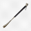 Brass Metal Shoe Horn with Long Handle Practical Shoe Accessory Black 58cm   H PP 4