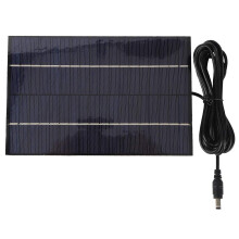 7W 10V Solar Battery Maintainer with Smart Charge Controller, Durable ETFE Panel and Adjustable Bracket for Car Boat RV
