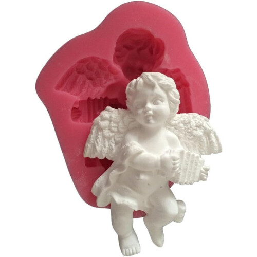 Καλούπια σιλικόνης Angel Baby, διακόσμηση γαμήλιας τούρτας, αντικολλητική πάστα