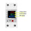 2X Din Rail Dual Display Adjustable over Voltage Current and Under Voltage Protective Device 8