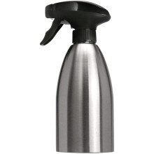 Oliesprayfles van roestvrij staal voor een gezonde voeding, fijne nevelspray voor olijfolie met antislipontwerp, perfect voor koken, bakken en