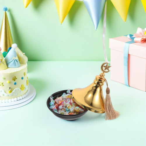 Inspirierte Eid Snackdose, Verziert, Mehrfarbig Metall 2