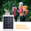 3W 5V Solarmodul 16x12cm wasserdichtes Micro USB 8