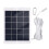 3W 5V Solarmodul 16x12cm wasserdichtes Micro USB 9