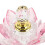 Kristallflasche Mit Lotusblume, Rosa Duftspender, Nachfüllbar 4