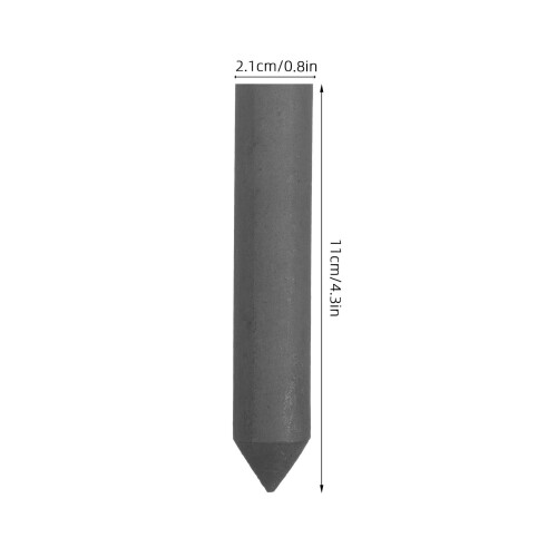 2Stk Graphit Elektrodenstab Schwarz Für Physik Labor Batterietest 1