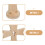 Croix Rustique En Bois Sur Support Décoration Foi Baptême 4