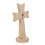Croix Rustique En Bois Sur Support Décoration Foi Baptême 6