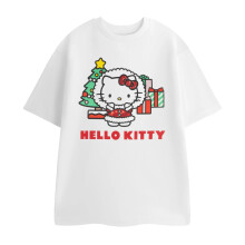 Hello Kitty Womens/Ladies Glitter Short-Sleeved T-Shirt