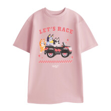 Bluey Womens/Ladies Lets Race Short-Sleeved T-Shirt