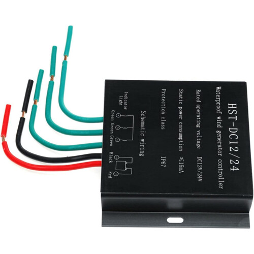 8000W 24V Wind Turbine Charge Controller IP67 Waterproof Wind Power Generator Regulator 1