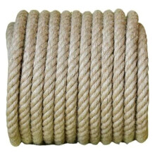 Heavy Duty 4Ply Jute Rope 50M – Natural Twisted Jute Twine for Gardening, Crafts and Home Decor