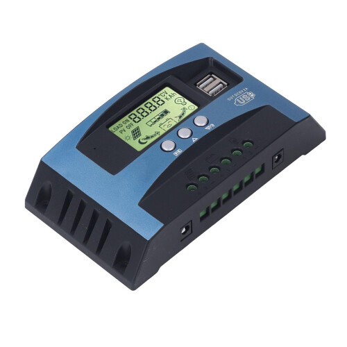 100A MPPT Solar Charge Controller 12V 24V with Efficiency Charging and RealTime Digital Display 2
