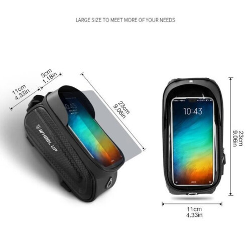 Bicycle Handlebar Bag - Unspecified - 7" - Waterproof - Touchscreen - Shockproof 2