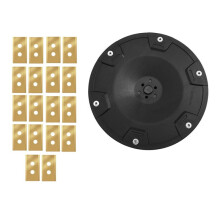 RSDRA01 Lawn Mower Cutter  for  A1 Lawn Mower Blade Plate 18 Blades Garden Power Tools