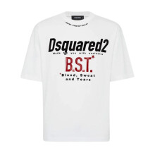 DSquared2 Mens Bloody Sweat Tears T-Shirt