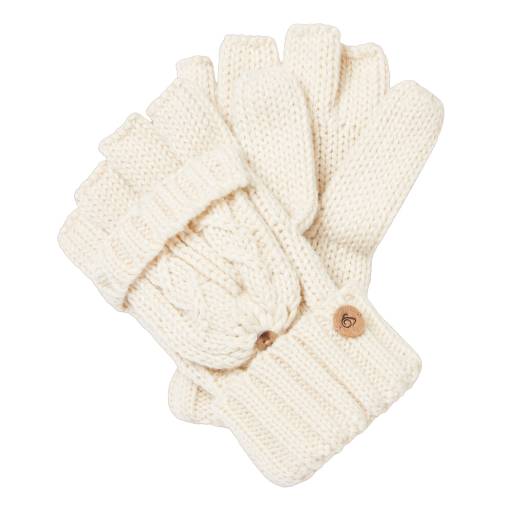 Craghoppers Womens/Ladies Brock Knitted Mittens Multicoloured