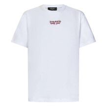 (XL, White) DSquared2 Mens Loves You Logo T-Shirt