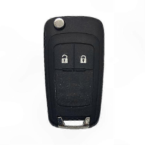 2-Button Flip Key Case Replacement for Buick Opel Chevrolet Cars