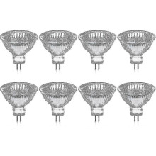 Stmievateľná halogénová žiarovka MR16 35W pre Osram, pätica GU5.3, 12V, 400 lúmenov, balenie 8 kusov