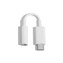 Audio Konverter für Google, von USB C auf 3,5 mm Kopfhöreranschluss Weiß