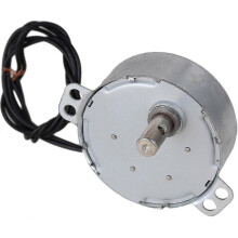 220  V  Synchronmotor für Uhren und Zeitschaltuhren, 18 U/min, 50/60 Hz, Rechts  /Linkslauf, kompakte Bauform