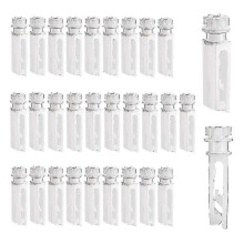 Vertical Blind Replacement Stems compatible with White 30pcs Vertical Blinds Repair