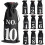 Blind Tasting Wine Bag Set, Reusable Burlap Drawstring Cover for Bottle Presentation 1