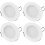 12V LED Downlights for Boat Interior, 4-Pack Recessed Ceiling Lights 1
