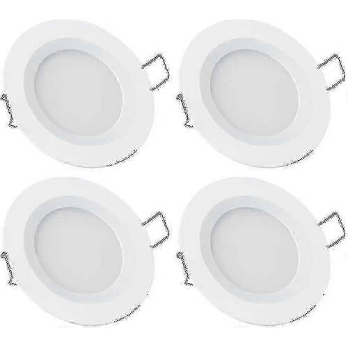 12V LED Downlights for Boat Interior, 4-Pack Recessed Ceiling Lights