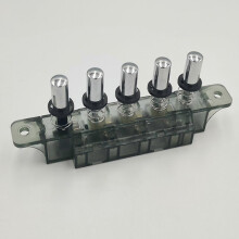 Vypínač napájania odsávača pár pre MQ165, náhradný tlačidlový vypínač AC 250V 4A 112x21x41mm