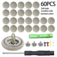 Car Roof Liner Repair Kit with 60pcs Fixing Buckles for Sagging Ceiling