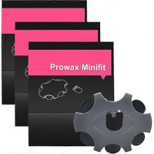 Lot de 3 filtres anti-cérumen Minifit Prowax pour appareils auditifs Oticon : pièces de rechange, fournitures et kit de nettoyage inclus.