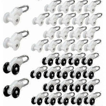 Pergola Curtain Track System with 40 Gliders and Attachment Hooks