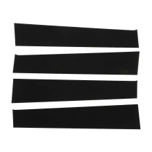Door trim for Dodge RAM 2009-2018 - 4pcs black B pillar posts