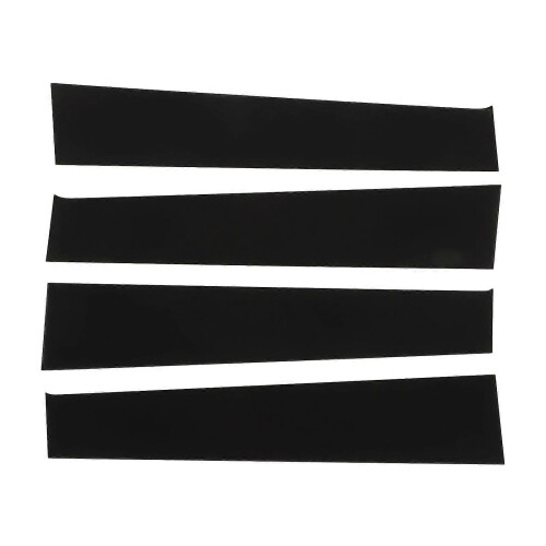 Door trim for Dodge RAM 2009-2018 - 4pcs black B pillar posts