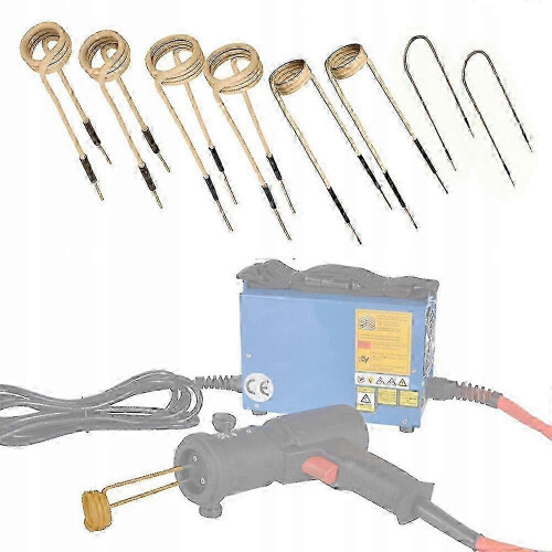 Coil set for induction heater - 8 heating inductor coils